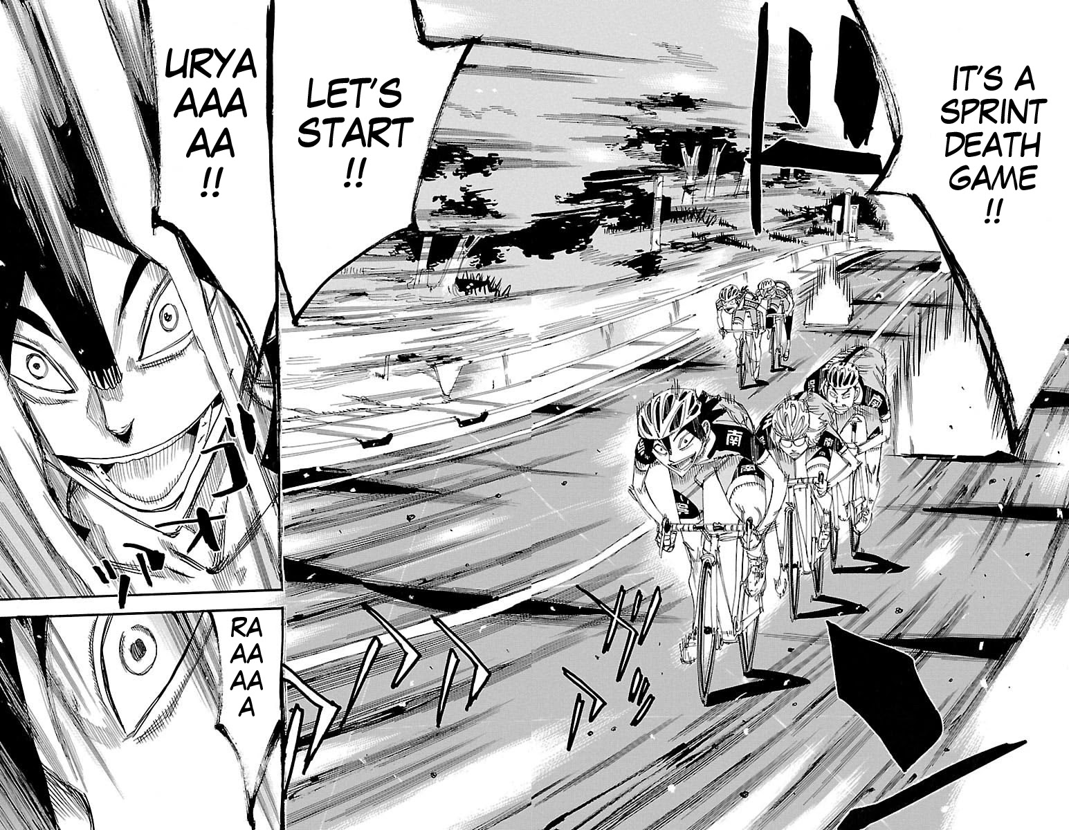 Yowamushi Pedal Chapter 439 page 8 - Chapter 439: Death game!!