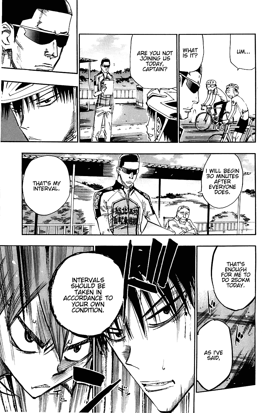 Yowamushi Pedal Chapter 44 page 12 - Chapter 44: Imaizumi and Naruko's 1000km