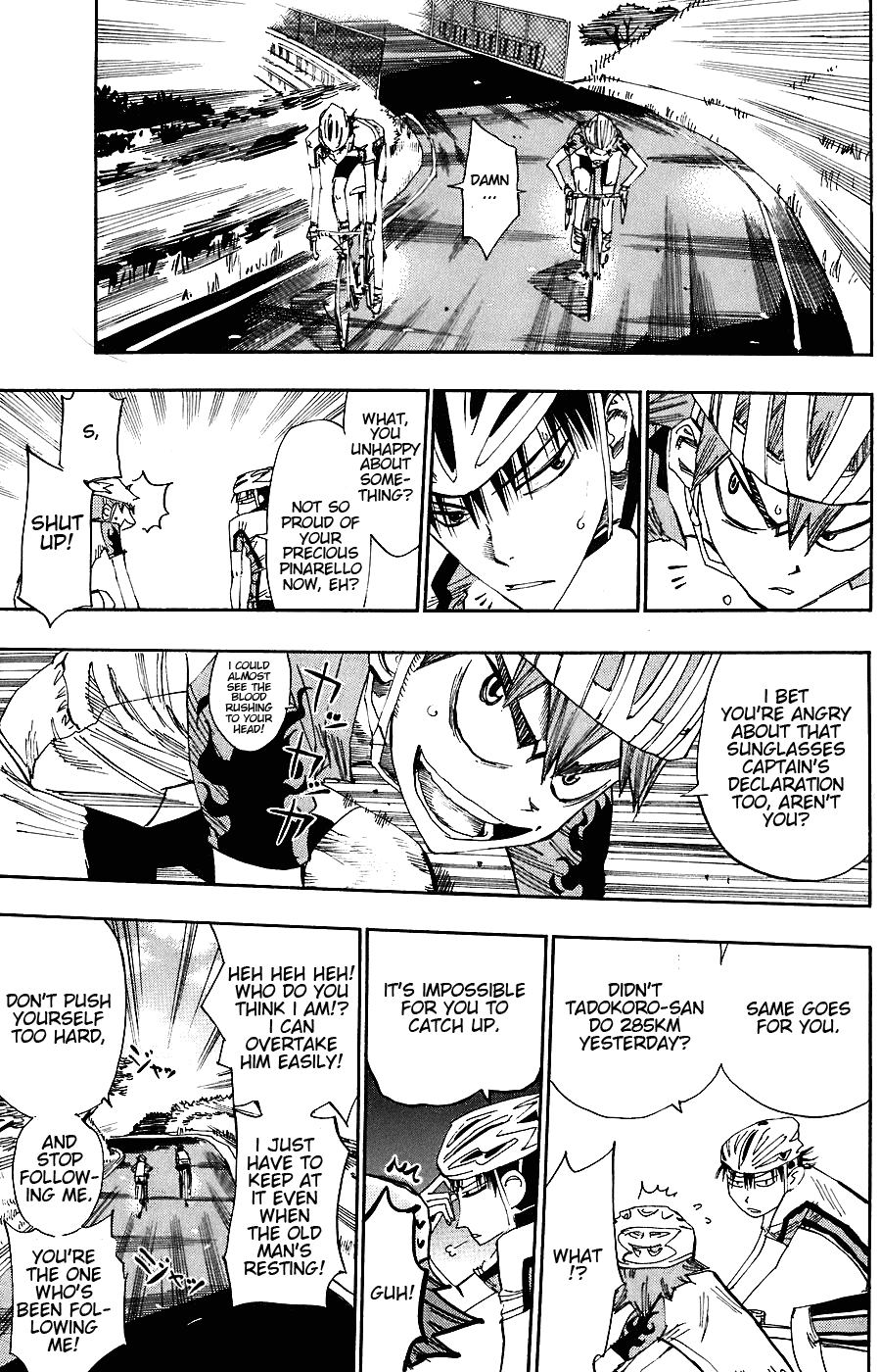 Yowamushi Pedal Chapter 44 page 14 - Chapter 44: Imaizumi and Naruko's 1000km