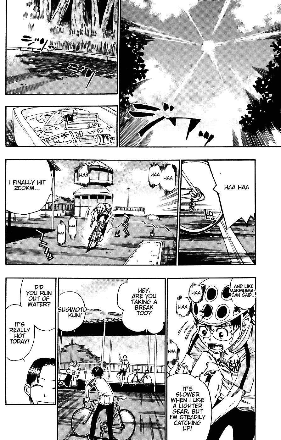 Yowamushi Pedal Chapter 44 page 15 - Chapter 44: Imaizumi and Naruko's 1000km