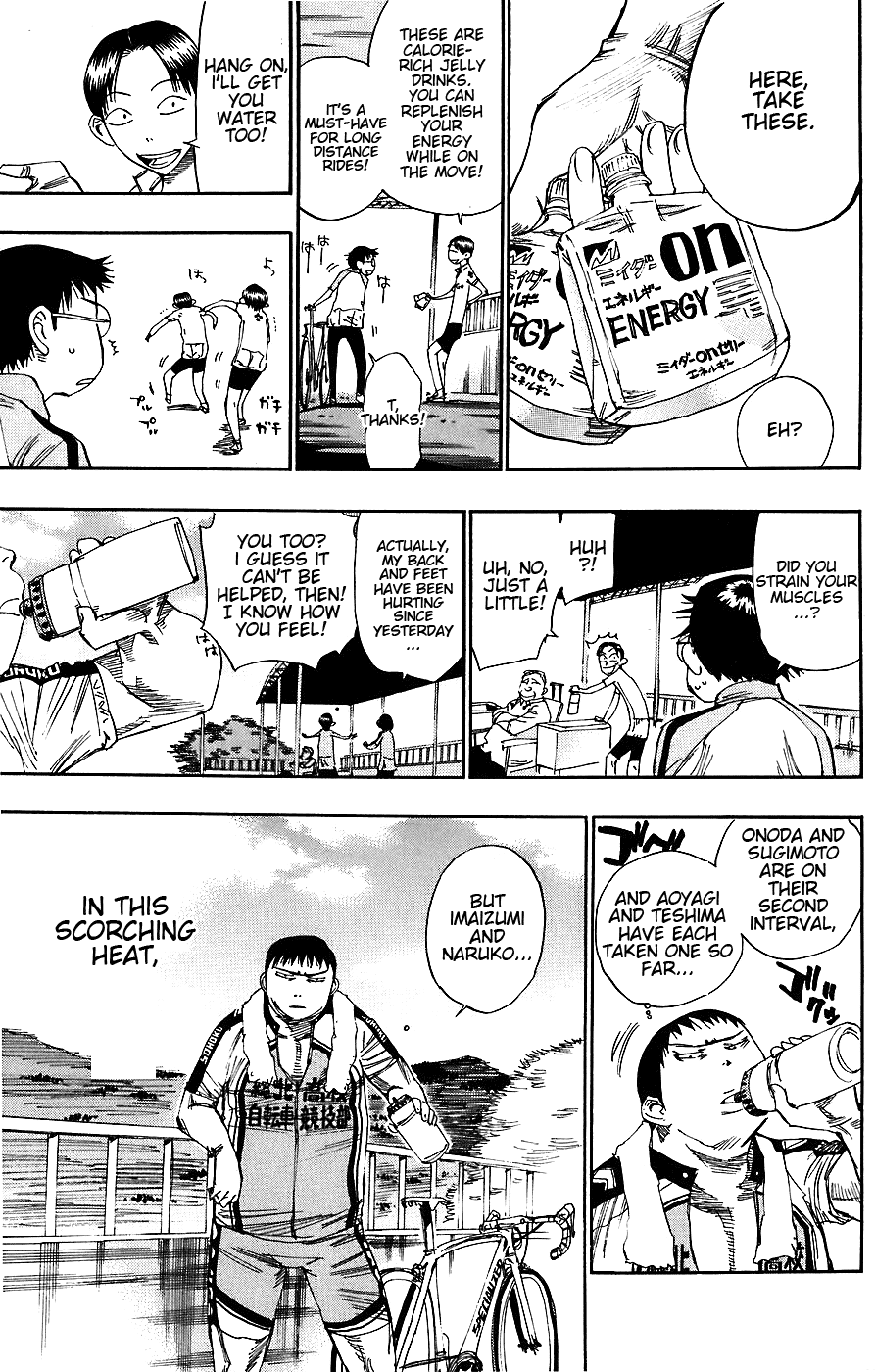 Yowamushi Pedal Chapter 44 page 16 - Chapter 44: Imaizumi and Naruko's 1000km