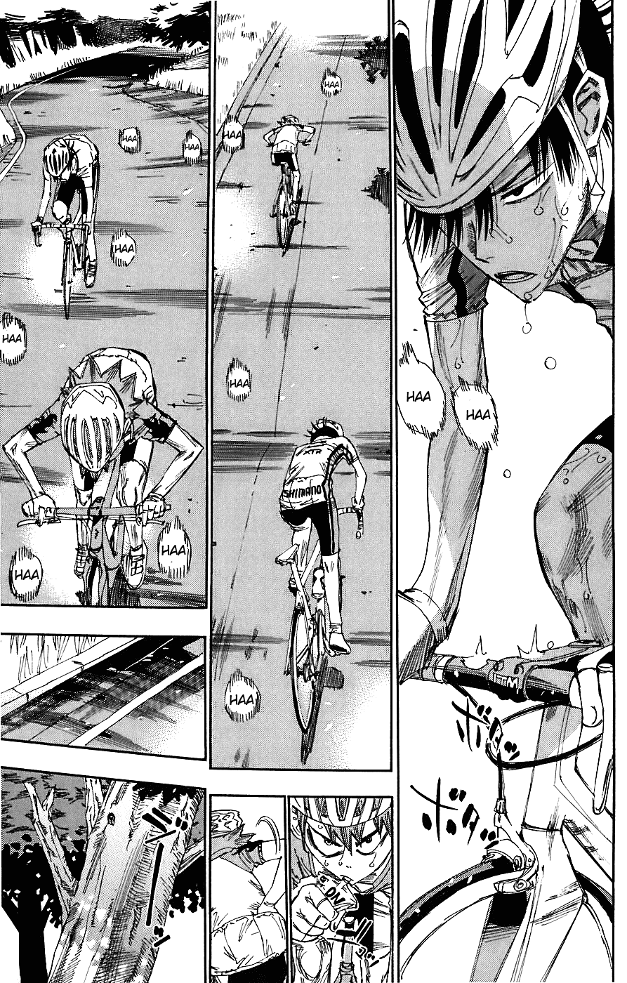 Yowamushi Pedal Chapter 44 page 18 - Chapter 44: Imaizumi and Naruko's 1000km