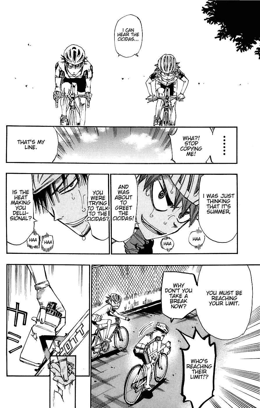 Yowamushi Pedal Chapter 44 page 19 - Chapter 44: Imaizumi and Naruko's 1000km