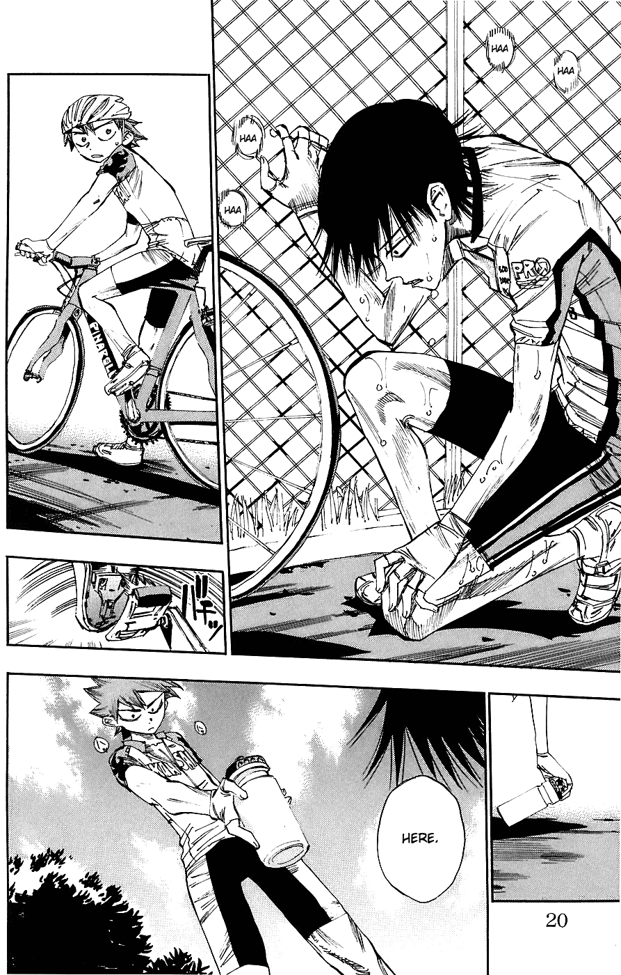 Yowamushi Pedal Chapter 44 page 21 - Chapter 44: Imaizumi and Naruko's 1000km