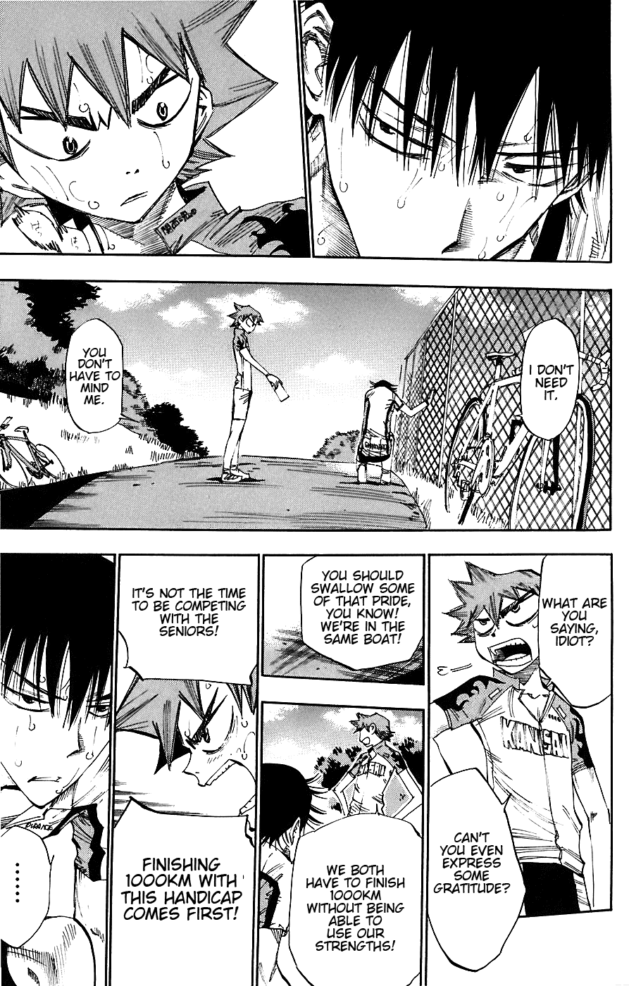 Yowamushi Pedal Chapter 44 page 22 - Chapter 44: Imaizumi and Naruko's 1000km