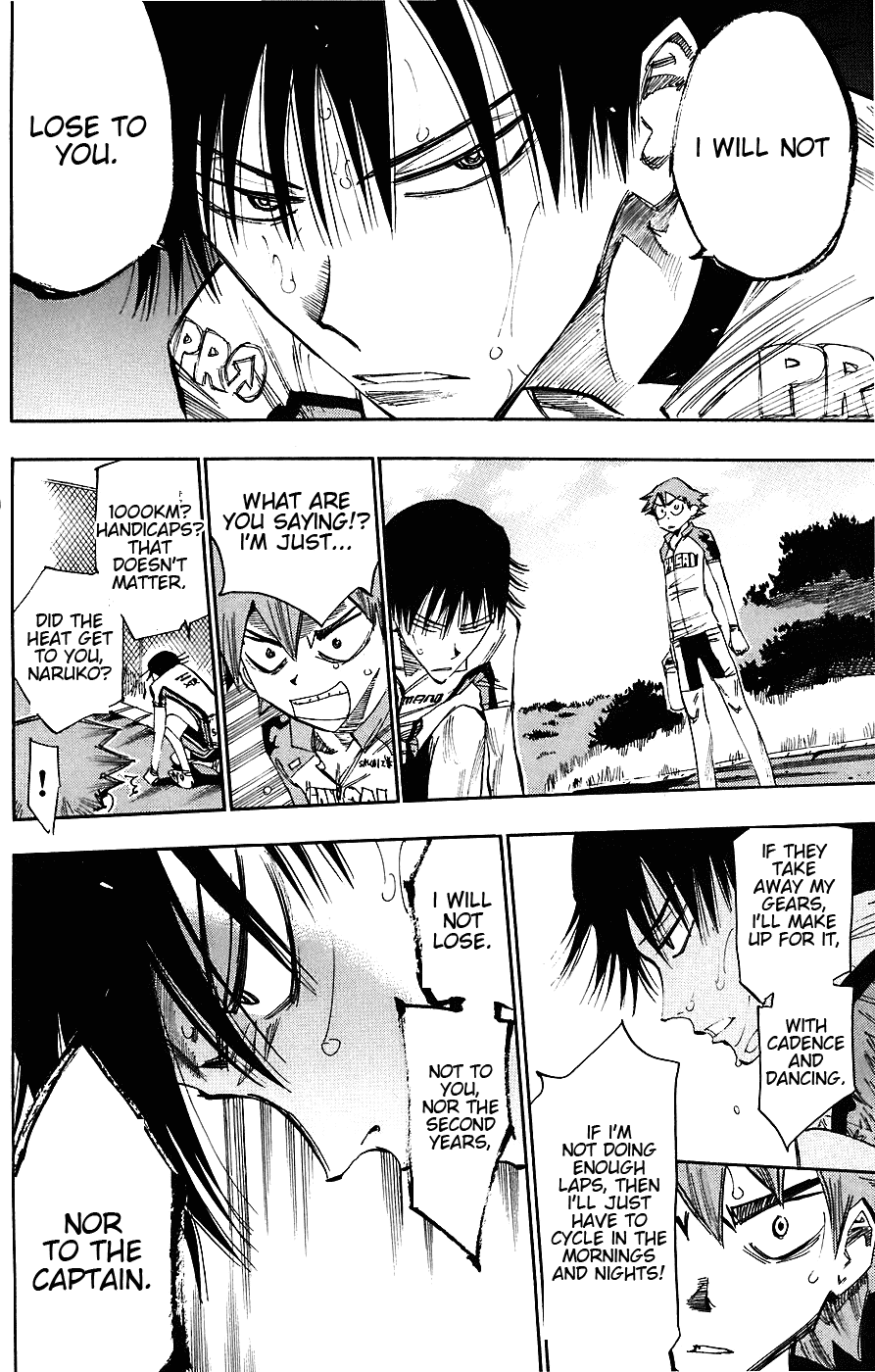 Yowamushi Pedal Chapter 44 page 23 - Chapter 44: Imaizumi and Naruko's 1000km