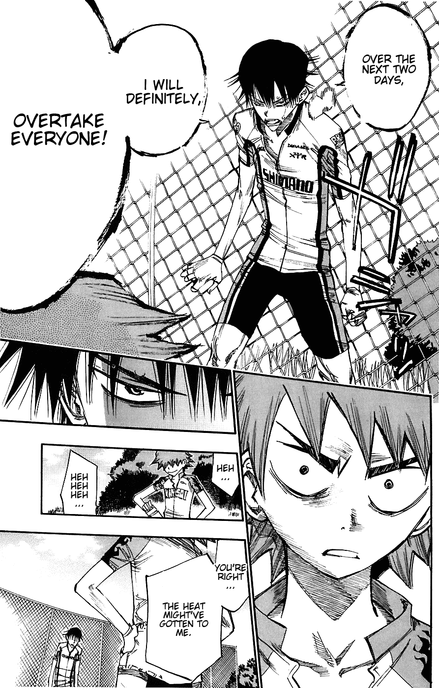 Yowamushi Pedal Chapter 44 page 24 - Chapter 44: Imaizumi and Naruko's 1000km