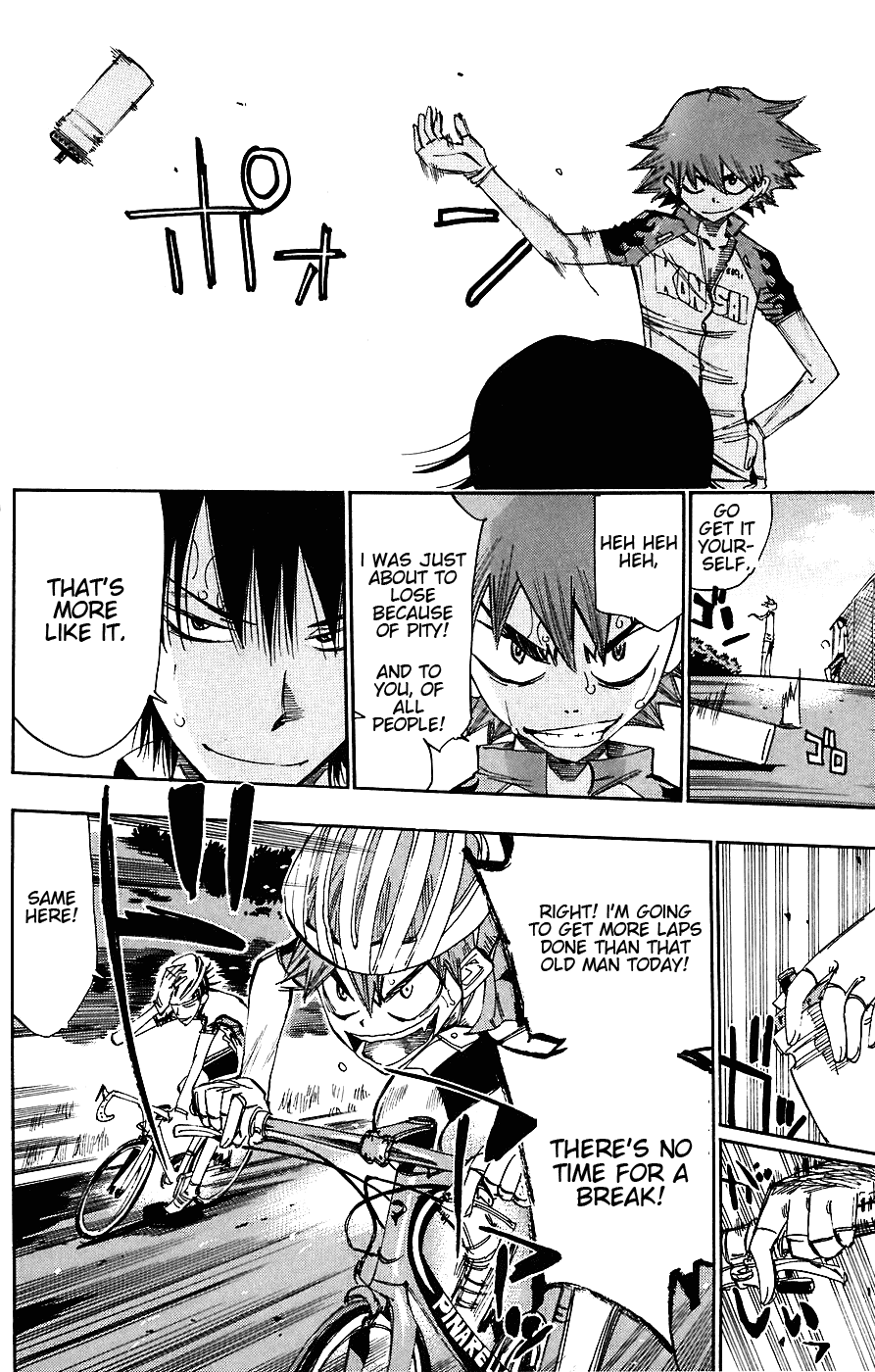 Yowamushi Pedal Chapter 44 page 25 - Chapter 44: Imaizumi and Naruko's 1000km