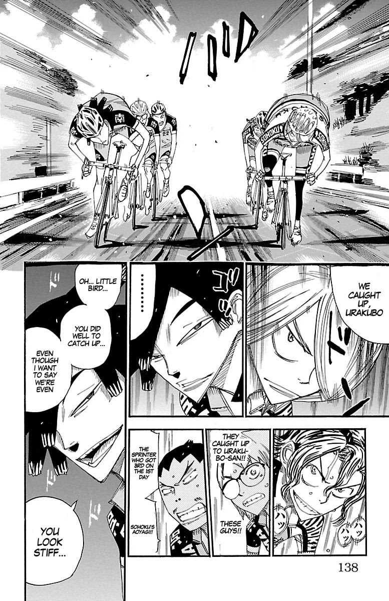 Yowamushi Pedal Chapter 440 page 13 - Chapter 440: Teshima's miscalculation