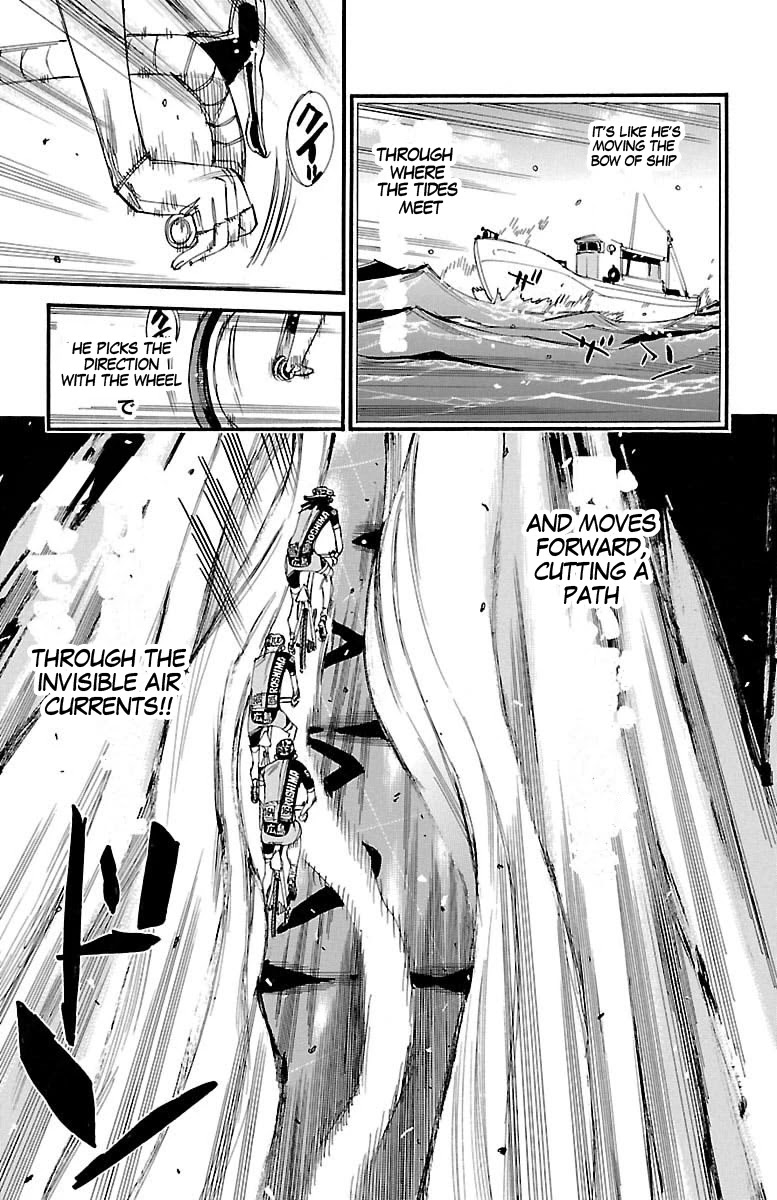 Yowamushi Pedal Chapter 440 page 4 - Chapter 440: Teshima's miscalculation