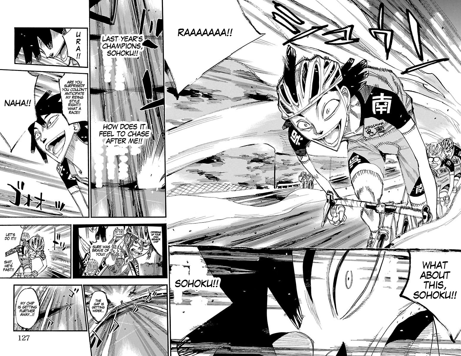 Yowamushi Pedal Chapter 440 page 5 - Chapter 440: Teshima's miscalculation