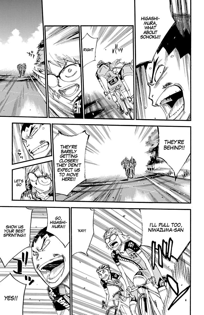 Yowamushi Pedal Chapter 441 page 10 - Chapter 441: Impatient Hiroshima