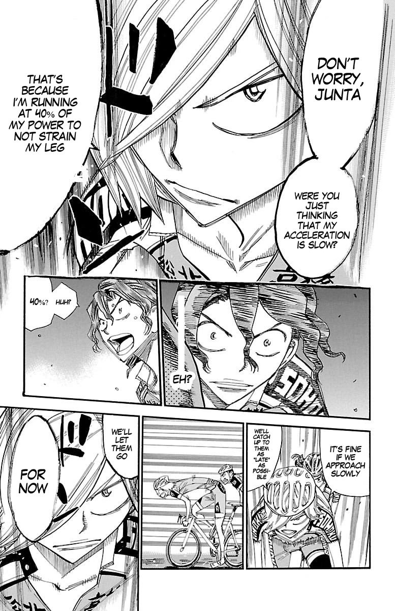 Yowamushi Pedal Chapter 441 page 12 - Chapter 441: Impatient Hiroshima