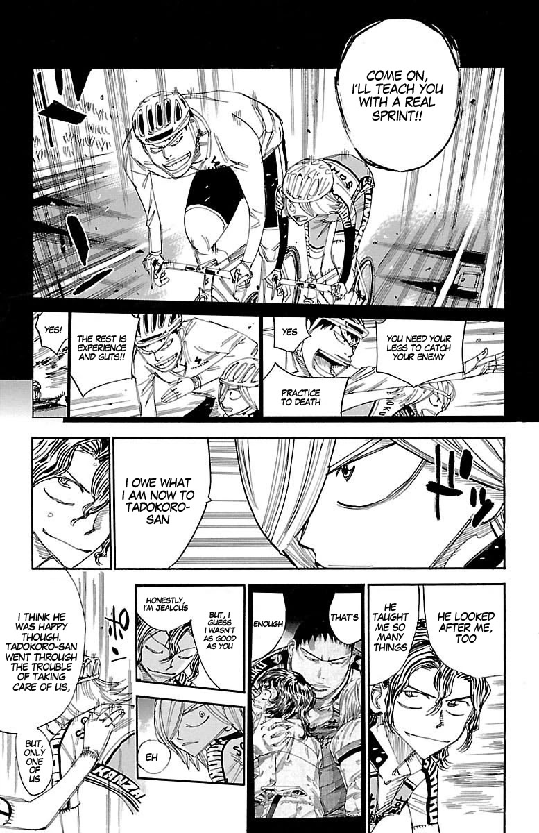 Yowamushi Pedal Chapter 441 page 14 - Chapter 441: Impatient Hiroshima