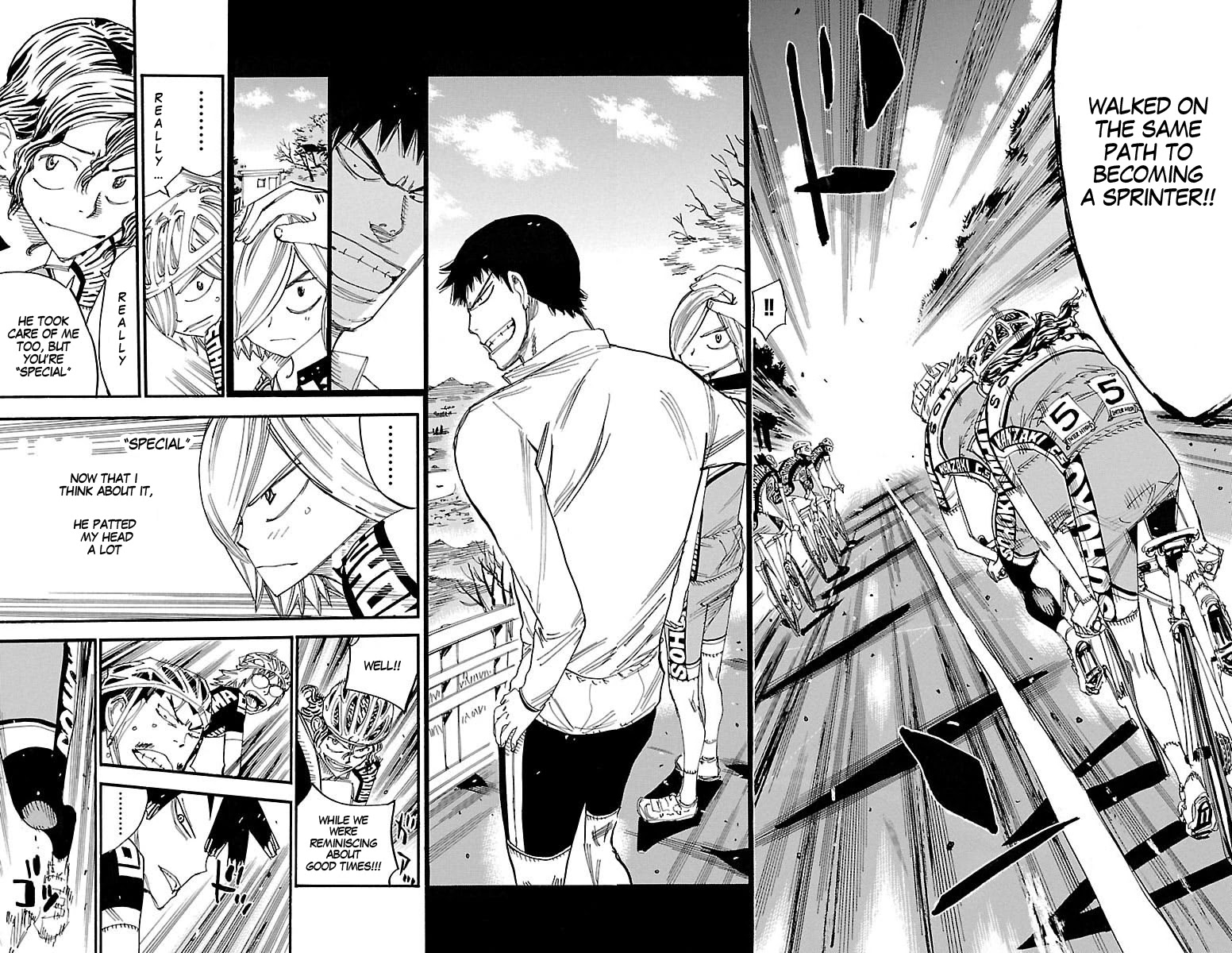 Yowamushi Pedal Chapter 441 page 15 - Chapter 441: Impatient Hiroshima