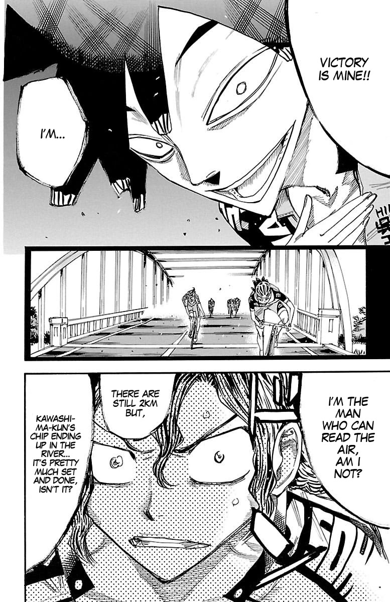 Yowamushi Pedal Chapter 441 page 20 - Chapter 441: Impatient Hiroshima