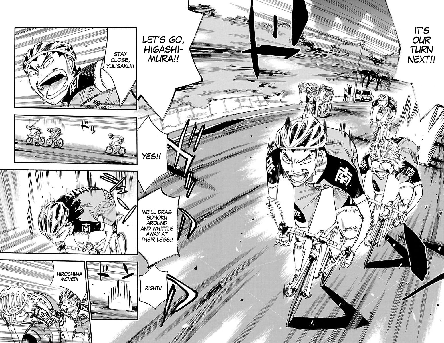Yowamushi Pedal Chapter 441 page 6 - Chapter 441: Impatient Hiroshima