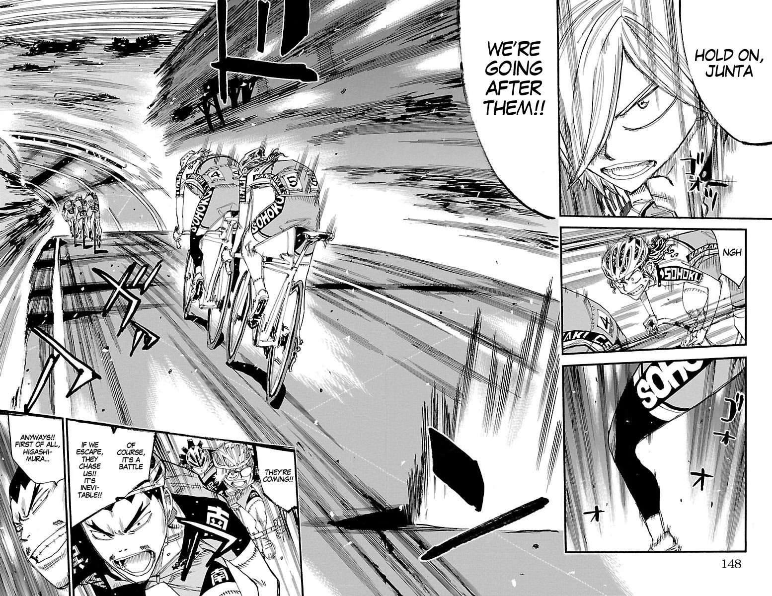 Yowamushi Pedal Chapter 441 page 7 - Chapter 441: Impatient Hiroshima