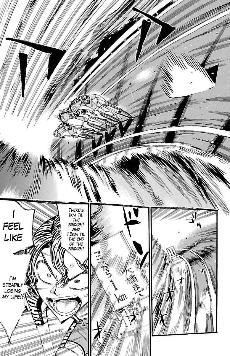 Yowamushi Pedal Chapter 442 page 10 - Chapter 442: Dwindling life