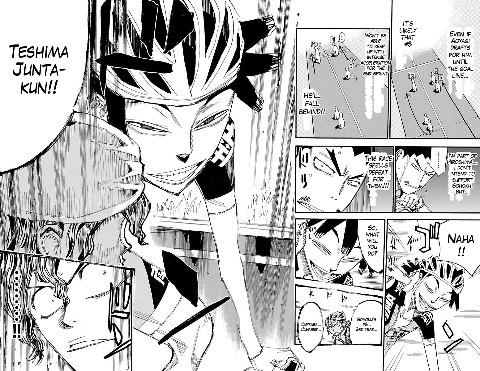 Yowamushi Pedal Chapter 442 page 2 - Chapter 442: Dwindling life
