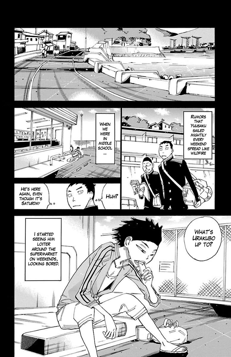 Yowamushi Pedal Chapter 443 page 14 - Chapter 443: Urakubo Yuusaku