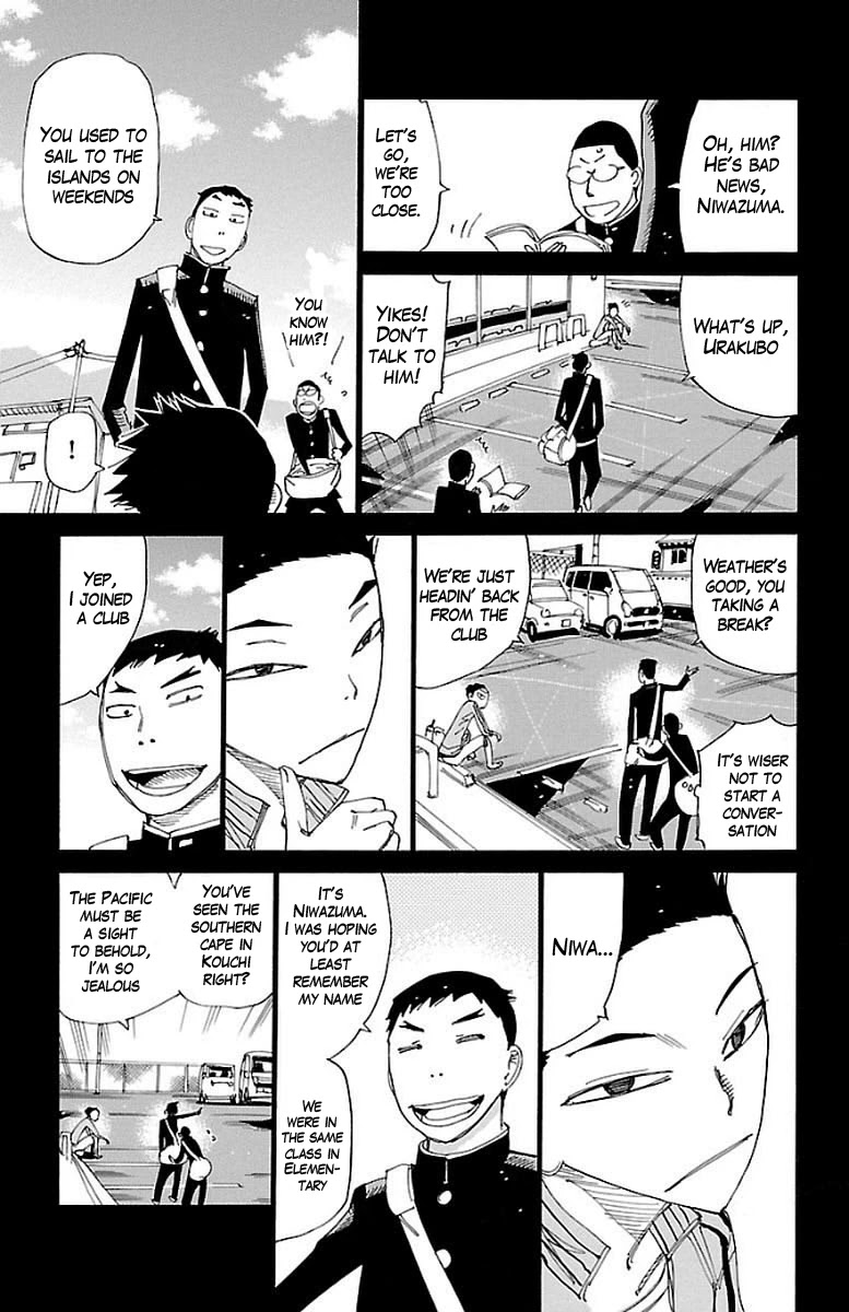 Yowamushi Pedal Chapter 443 page 15 - Chapter 443: Urakubo Yuusaku