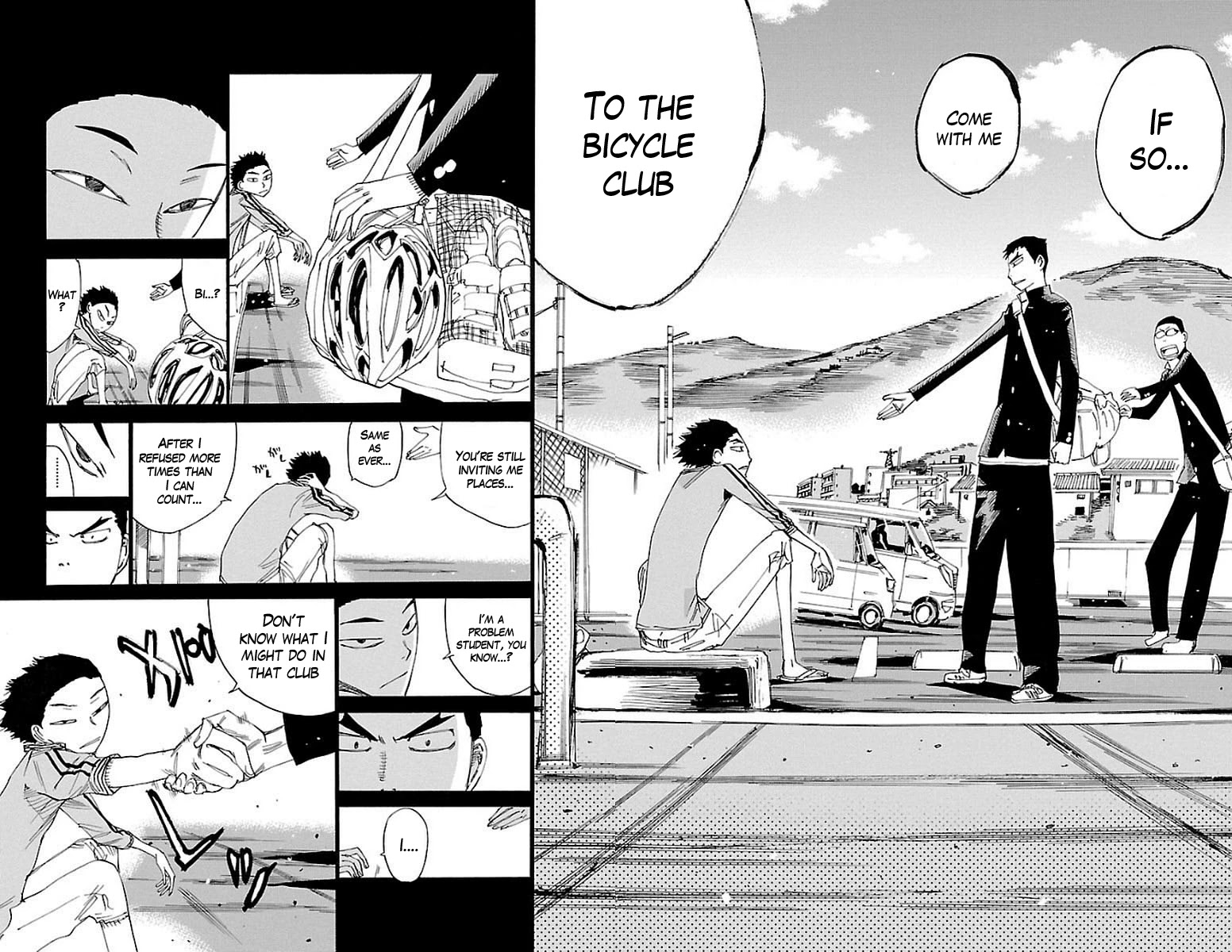 Yowamushi Pedal Chapter 443 page 18 - Chapter 443: Urakubo Yuusaku