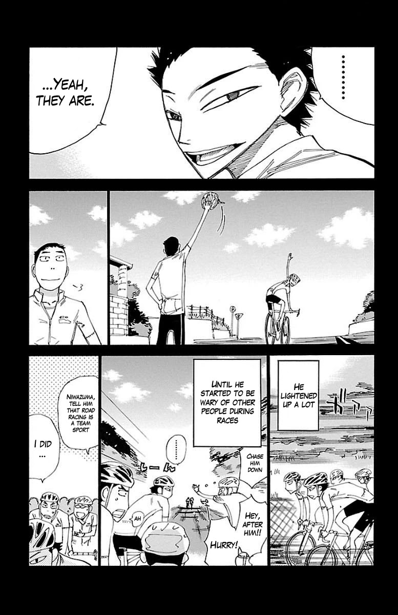 Yowamushi Pedal Chapter 443 page 22 - Chapter 443: Urakubo Yuusaku