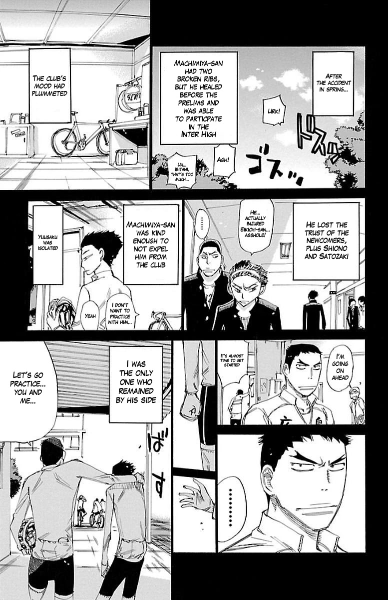 Yowamushi Pedal Chapter 444 page 11 - Chapter 444: Machimiya and Urakubo