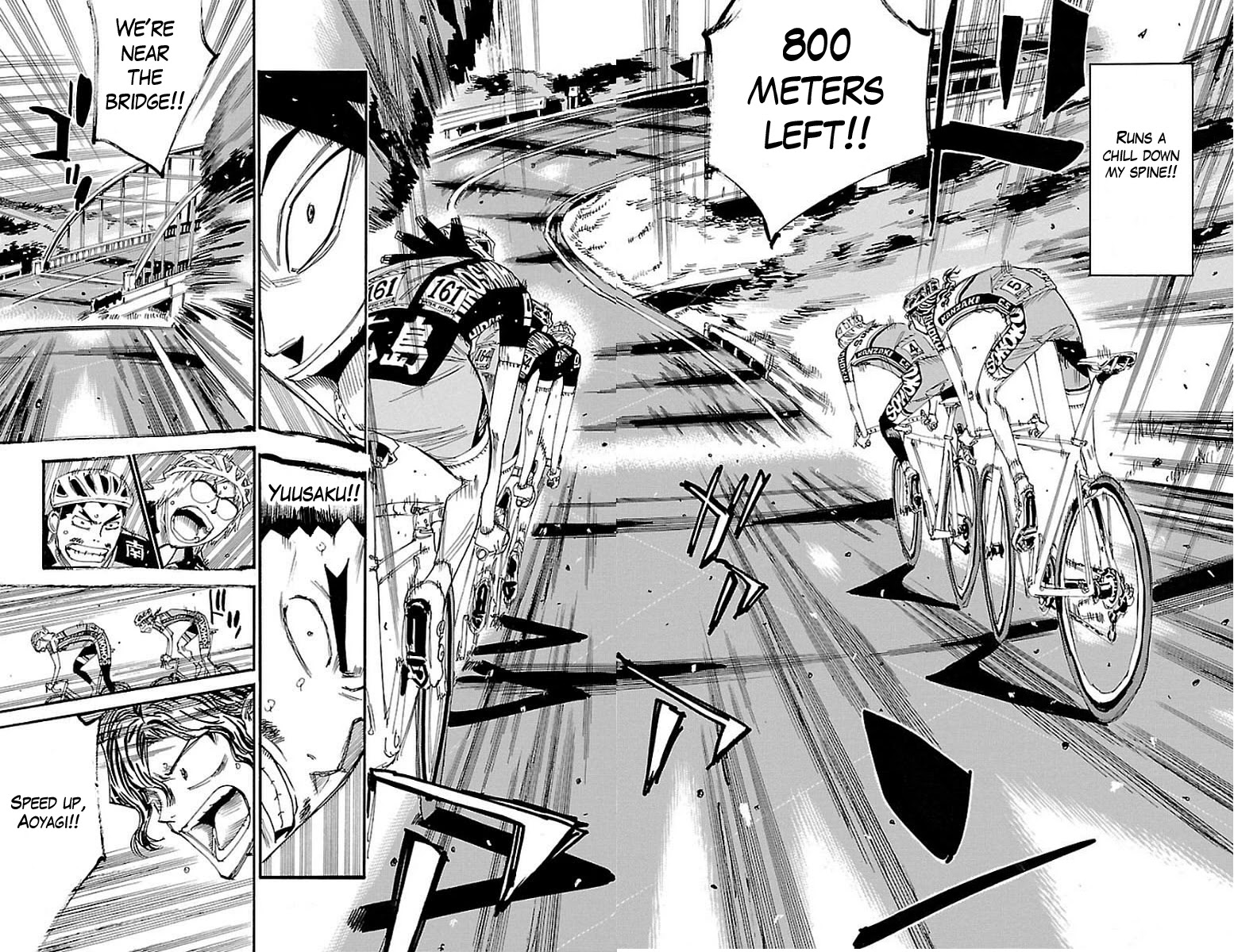 Yowamushi Pedal Chapter 444 page 15 - Chapter 444: Machimiya and Urakubo