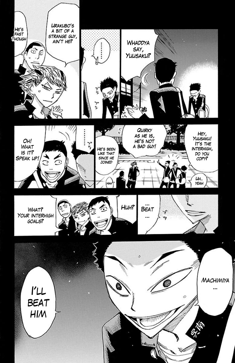 Yowamushi Pedal Chapter 444 page 2 - Chapter 444: Machimiya and Urakubo