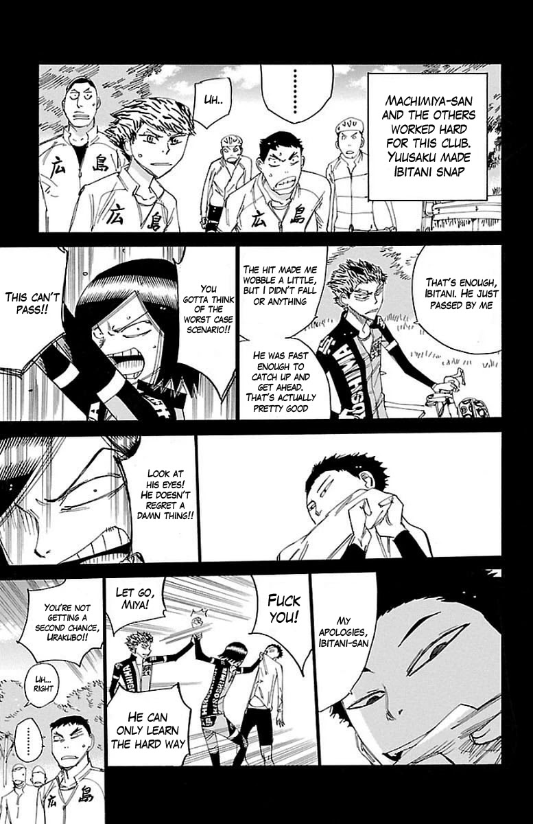 Yowamushi Pedal Chapter 444 page 6 - Chapter 444: Machimiya and Urakubo