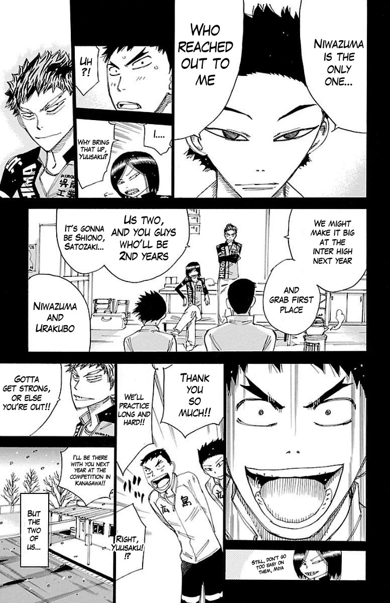 Yowamushi Pedal Chapter 444 page 8 - Chapter 444: Machimiya and Urakubo
