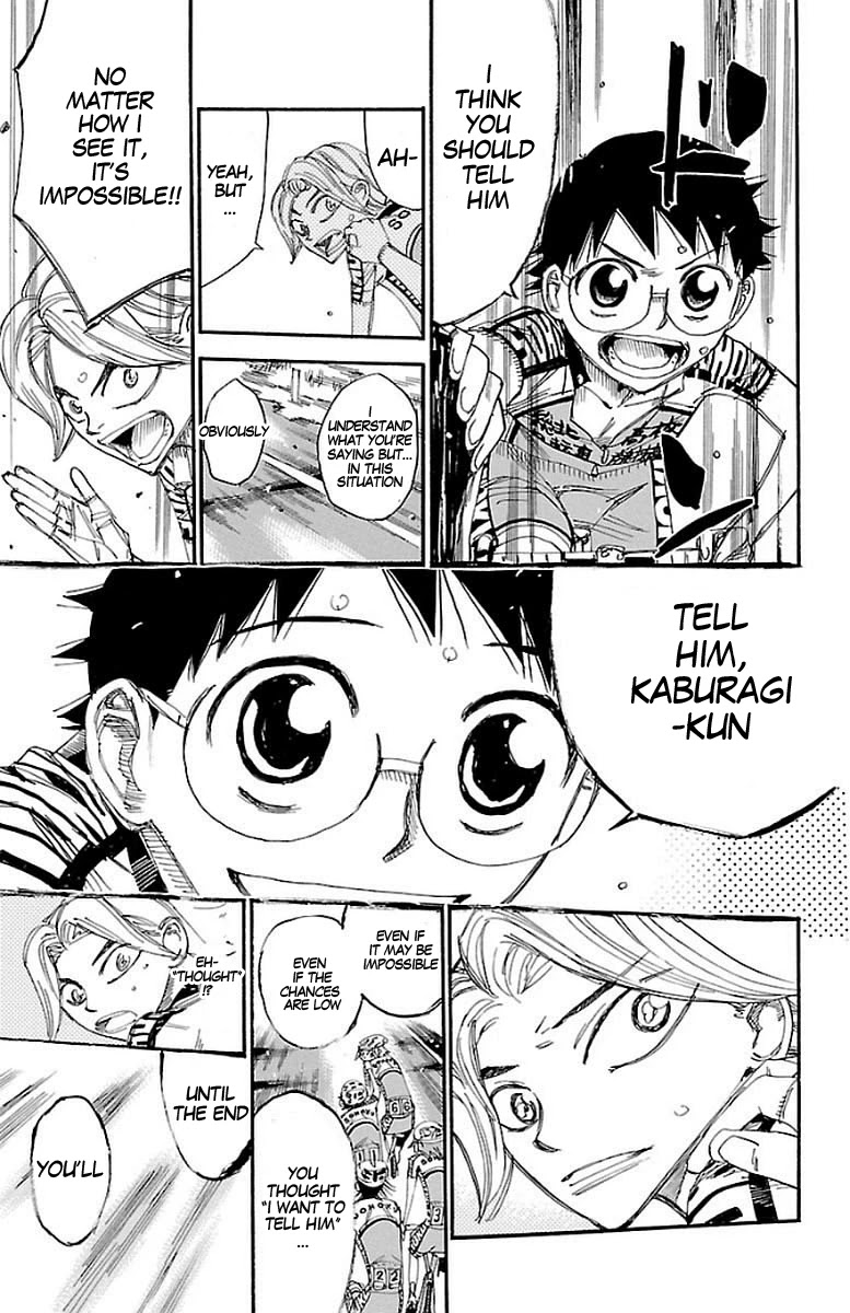 Yowamushi Pedal Chapter 445 page 10 - Chapter 445: The fighting six!!