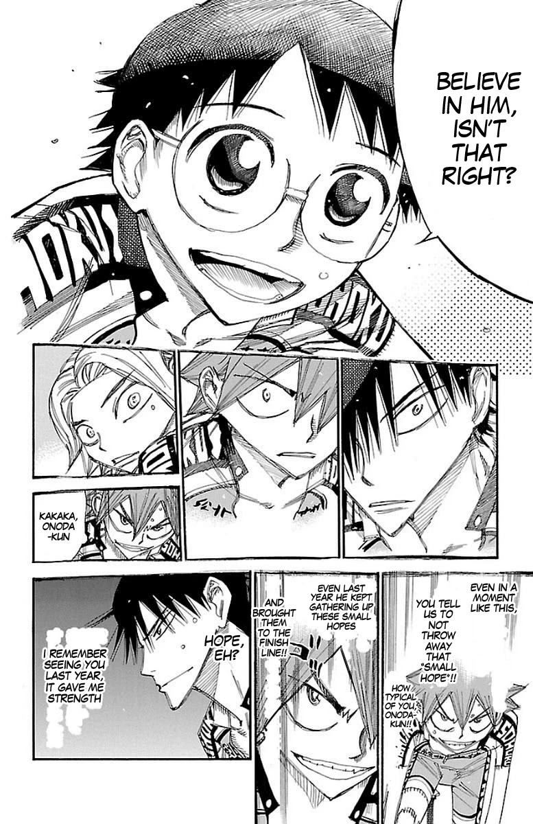 Yowamushi Pedal Chapter 445 page 11 - Chapter 445: The fighting six!!