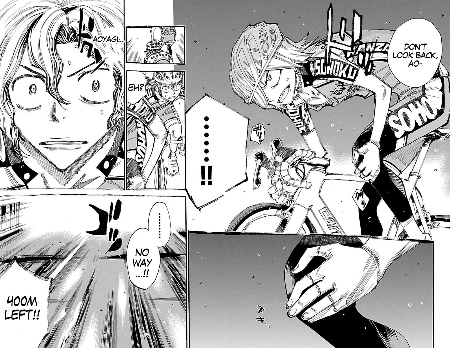 Yowamushi Pedal Chapter 445 page 18 - Chapter 445: The fighting six!!