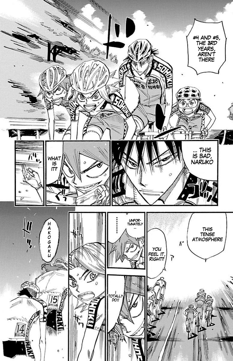 Yowamushi Pedal Chapter 445 page 3 - Chapter 445: The fighting six!!