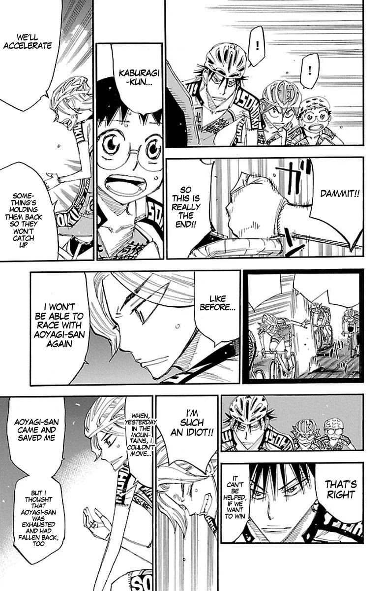 Yowamushi Pedal Chapter 445 page 6 - Chapter 445: The fighting six!!