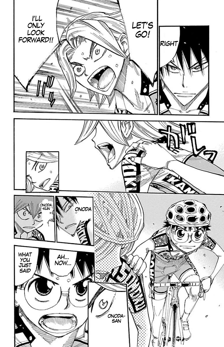 Yowamushi Pedal Chapter 445 page 9 - Chapter 445: The fighting six!!