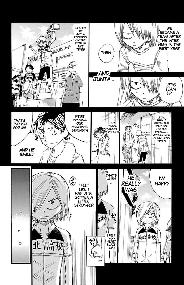 Yowamushi Pedal Chapter 446 page 11 - Chapter 446: Aoyagi's last wish