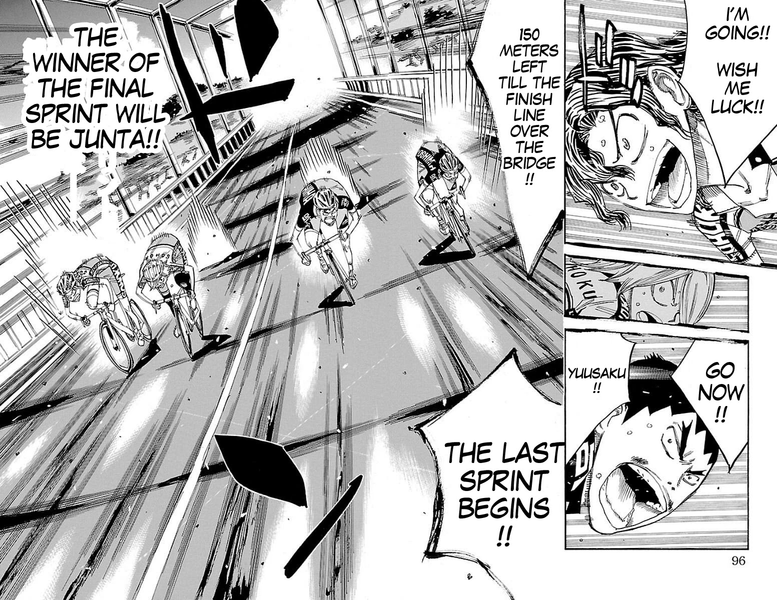 Yowamushi Pedal Chapter 446 page 15 - Chapter 446: Aoyagi's last wish