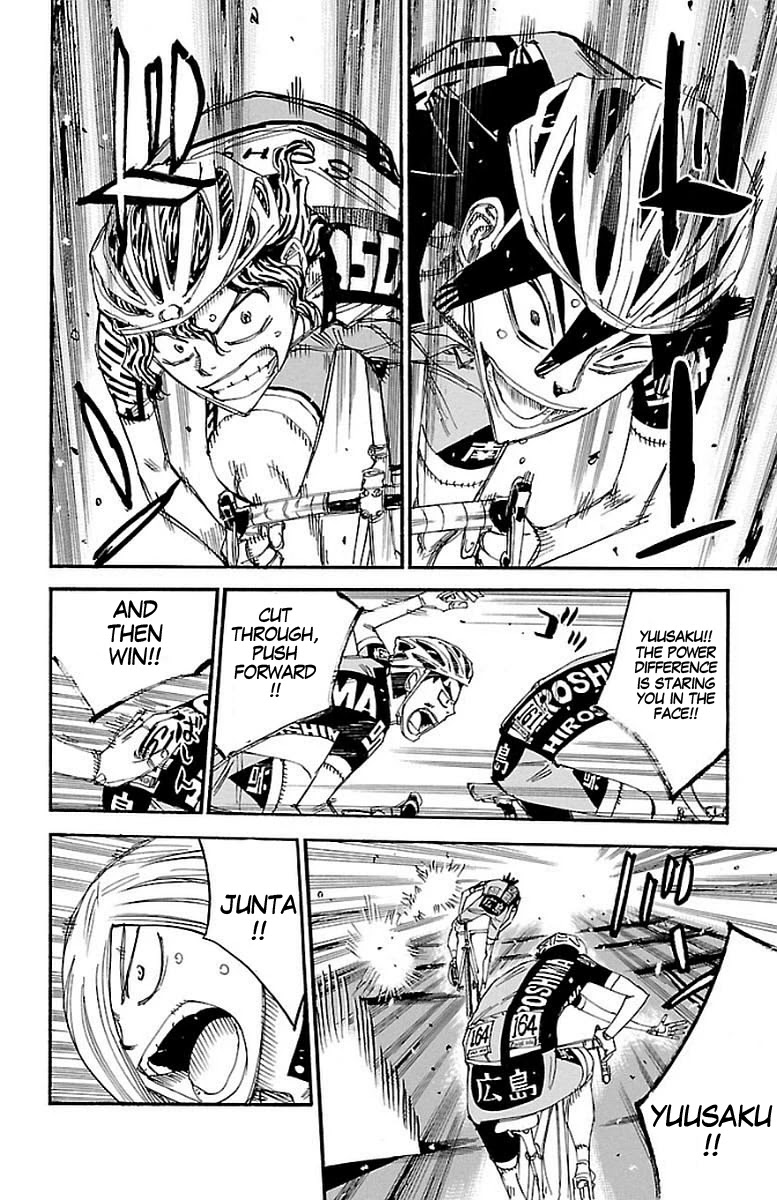 Yowamushi Pedal Chapter 446 page 16 - Chapter 446: Aoyagi's last wish