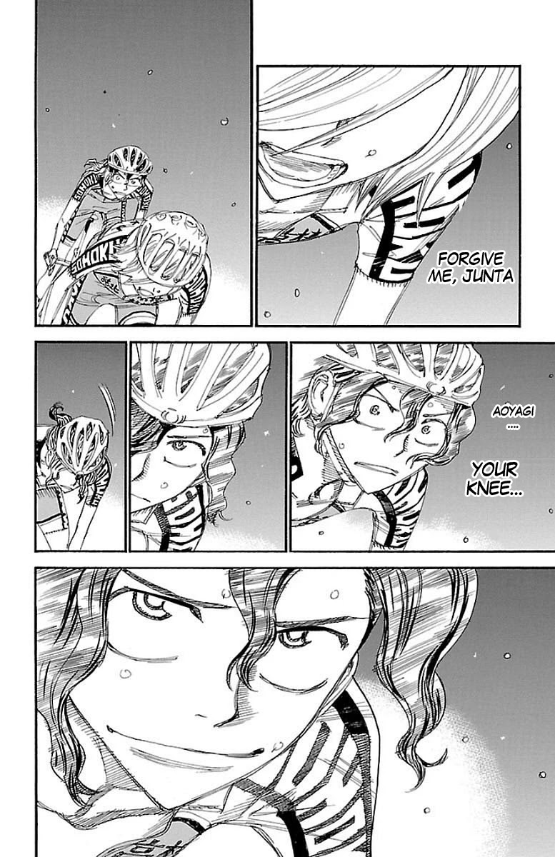 Yowamushi Pedal Chapter 446 page 5 - Chapter 446: Aoyagi's last wish