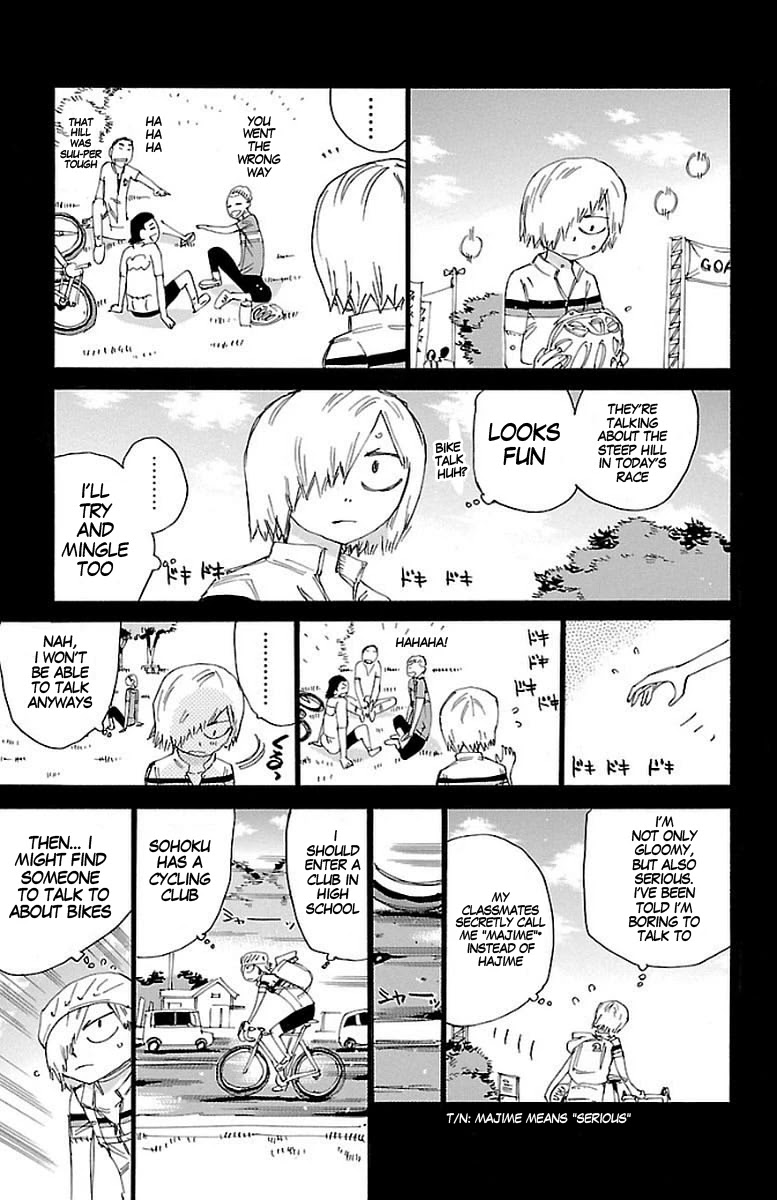 Yowamushi Pedal Chapter 446 page 8 - Chapter 446: Aoyagi's last wish