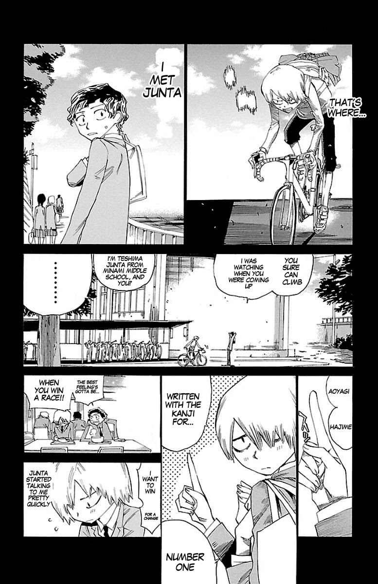 Yowamushi Pedal Chapter 446 page 9 - Chapter 446: Aoyagi's last wish
