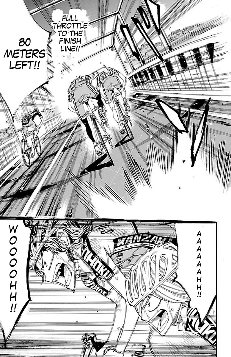 Yowamushi Pedal Chapter 447 page 12 - Chapter 447: Final verdict on the bridge