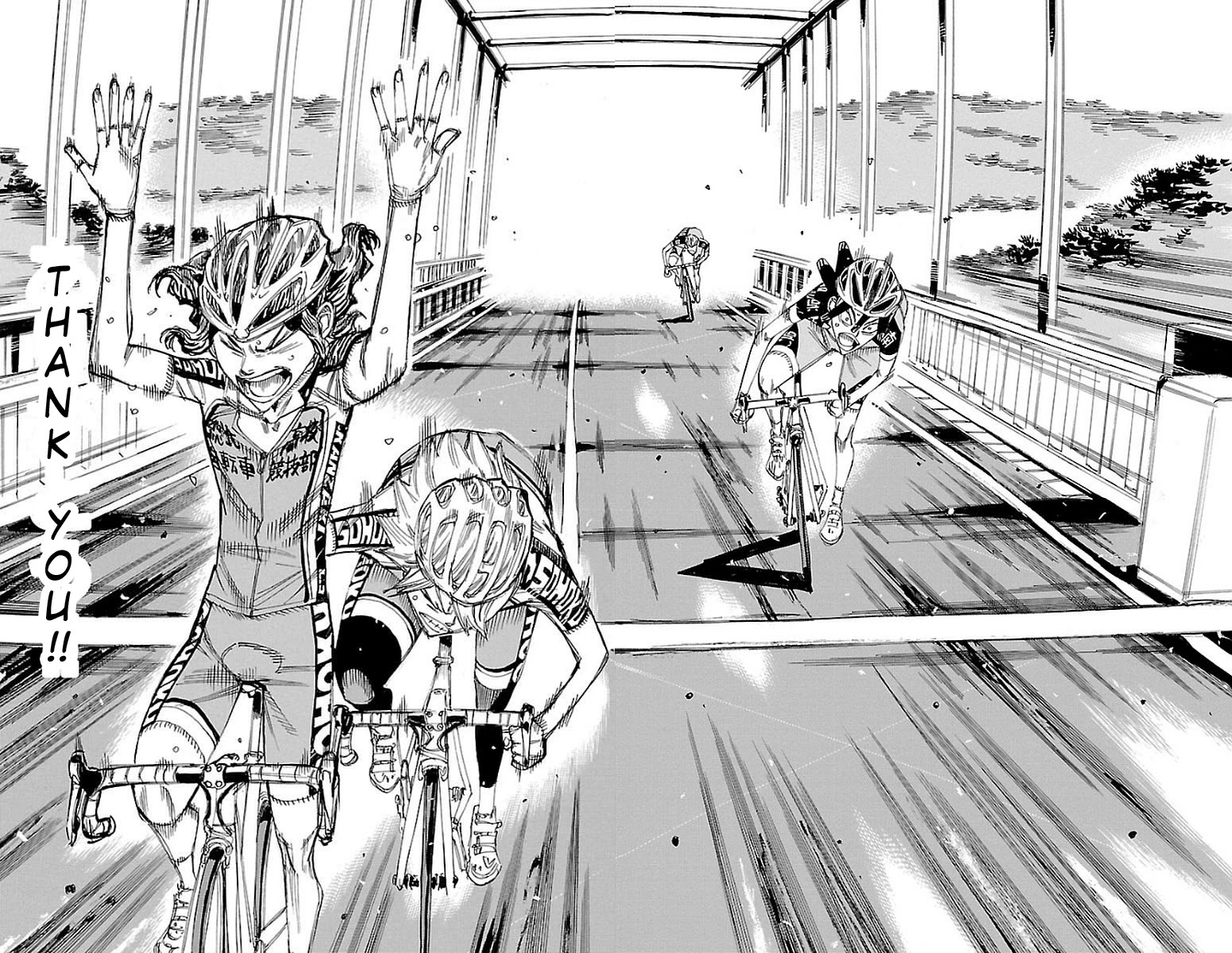 Yowamushi Pedal Chapter 447 page 15 - Chapter 447: Final verdict on the bridge