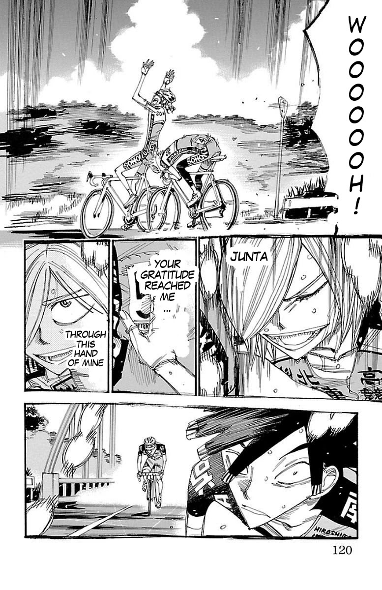 Yowamushi Pedal Chapter 447 page 16 - Chapter 447: Final verdict on the bridge