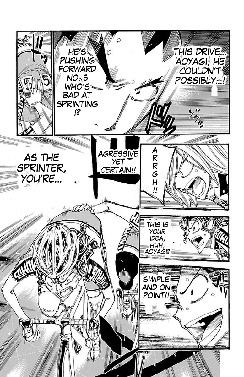 Yowamushi Pedal Chapter 447 page 6 - Chapter 447: Final verdict on the bridge