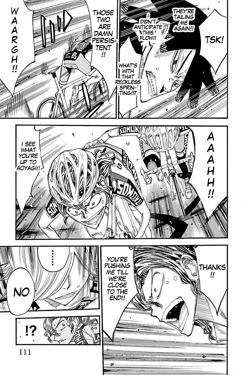 Yowamushi Pedal Chapter 447 page 9 - Chapter 447: Final verdict on the bridge